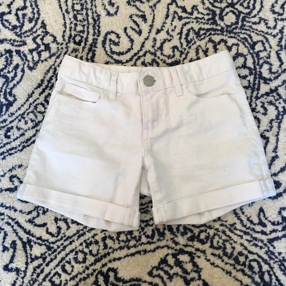 Gap White Denim Shorts